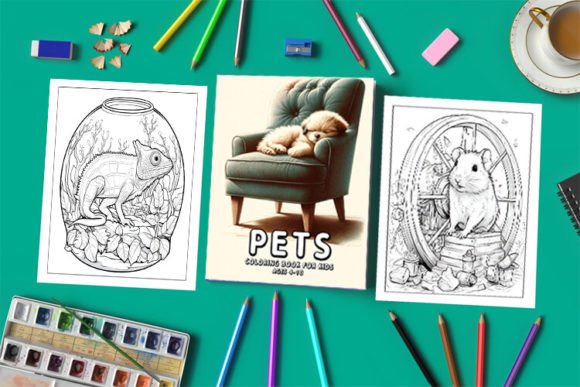 Animal Coloring Pages for Kids Cute: Your Go-To Creative Asset