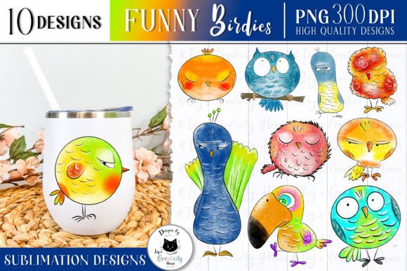 Bring Joy to Your Projects with Funny Bird PNG Clipart