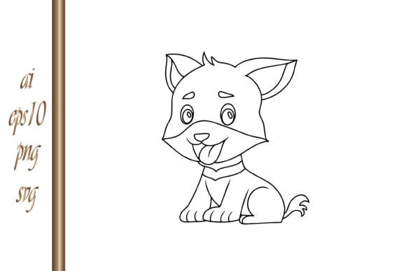 Charming Doodle Dog Clipart for Creative Projects