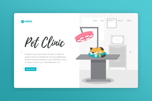 Charming Visuals for Your Animal and Pet Clinic Website