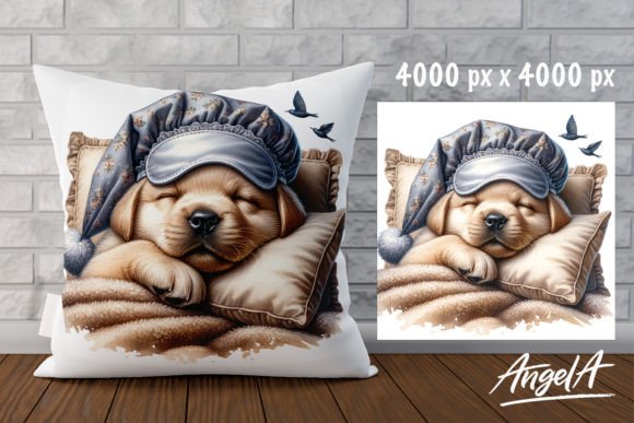 Crafting Cozy Charm with the Sleeping Dog Labrador PNG