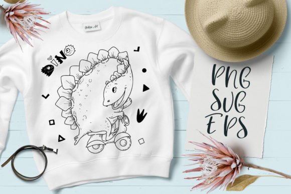 Cute Dino Boy Happy Baby Animal SVG: A Designer's Playful Asset